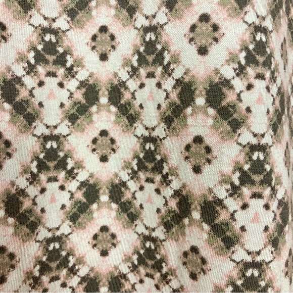 J. Jill Pure Jill Scoop-Neck Elliptical Tee Women’s Size 2X Southwestern Print - Picture 5 of 8